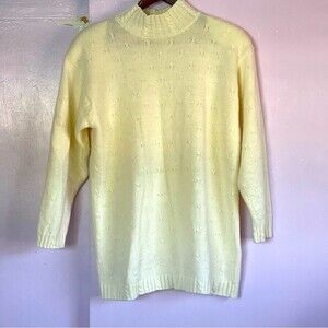 Partners Mervyn’s Women’s Sweater Sz L Cream